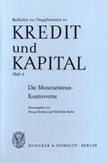 Ehrlicher / Becker |  Die Monetarismus-Kontroverse. | Buch |  Sack Fachmedien
