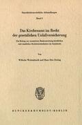 Wertenbruch / Freitag |  Das Kirchenamt im Recht der gesetzlichen Unfallversicherung. | Buch |  Sack Fachmedien