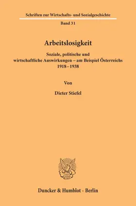 Stiefel |  Arbeitslosigkeit. | Buch |  Sack Fachmedien