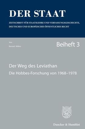 Willms |  Der Weg des Leviathan. | Buch |  Sack Fachmedien