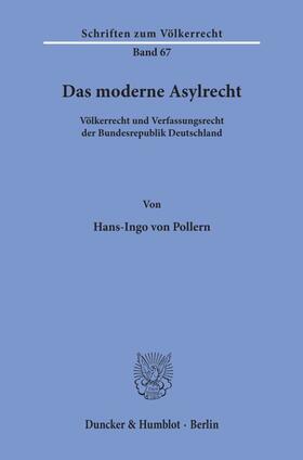 Pollern | Das moderne Asylrecht. | Buch | 978-3-428-04662-1 | sack.de