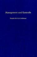 Seicht |  Management und Kontrolle. | Buch |  Sack Fachmedien