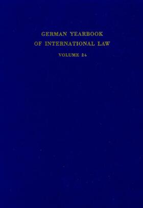 Delbrück / Hofmann / Zimmermann | German Yearbook of International Law / Jahrbuch für Internationales Recht. | Buch | 978-3-428-05152-6 | sack.de