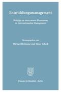 Hofmann / Schedl |  Entwicklungsmanagement. | Buch |  Sack Fachmedien