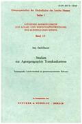 Stadelbauer |  Studien zur Agrargeographie Transkaukasiens. | Buch |  Sack Fachmedien