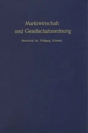 Klose / Merk |  Marktwirtschaft und Gesellschaftsordnung. | Buch |  Sack Fachmedien