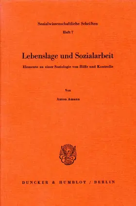 Amann |  Lebenslage und Sozialarbeit. | Buch |  Sack Fachmedien