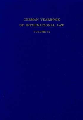 Delbrück / Zimmermann / Hofmann | German Yearbook of International Law / Jahrbuch für Internationales Recht. | Buch | 978-3-428-05443-5 | sack.de