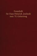 Vogler |  Festschrift zum 70. Geburtstag für Jescheck, Hans-Heinrich | Buch |  Sack Fachmedien