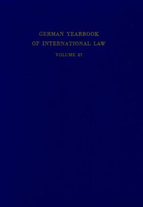 Delbrück / Hofmann / Zimmermann | German Yearbook of International Law / Jahrbuch für Internationales Recht. | Buch | 978-3-428-05822-8 | sack.de