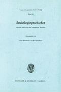 Hülsdünker / Schellhase |  Soziologiegeschichte. | Buch |  Sack Fachmedien