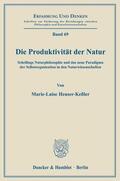 Heuser-Keßler |  Die Produktivität der Natur. | Buch |  Sack Fachmedien