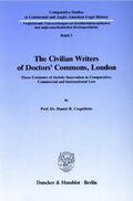 Coquilette / Coquillette |  The Civilian Writers of Doctors' Commons , London | Buch |  Sack Fachmedien