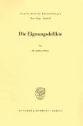Hoyer |  Die Eignungsdelikte. | Buch |  Sack Fachmedien
