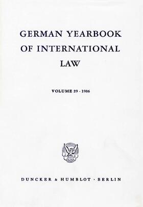 Delbrück / Hofmann / Zimmermann | German Yearbook of International Law / Jahrbuch für Internationales Recht. | Buch | 978-3-428-06257-7 | sack.de