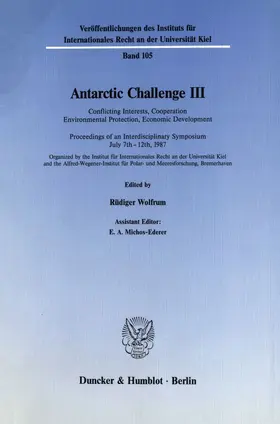 Wolfrum |  Antarctic Challenge III. | Buch |  Sack Fachmedien