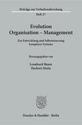 Bauer / Matis |  Evolution - Organisation - Management. | Buch |  Sack Fachmedien