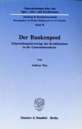 May |  Der Bankenpool. | Buch |  Sack Fachmedien