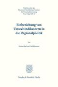 Karl / Klemmer |  Einbeziehung von Umweltindikatoren in die Regionalpolitik. | Buch |  Sack Fachmedien