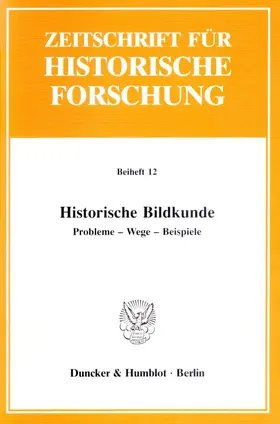 Tolkemitt / Wohlfeil |  Historische Bildkunde. | Buch |  Sack Fachmedien