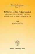 Reiter |  Politisches Asyl im 19. Jahrhundert | Buch |  Sack Fachmedien
