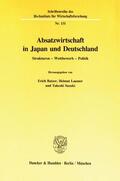 Batzer / Laumer / Suzuki |  Absatzwirtschaft in Japan und Deutschland. | Buch |  Sack Fachmedien