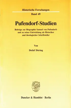 Döring |  Pufendorf-Studien. | Buch |  Sack Fachmedien