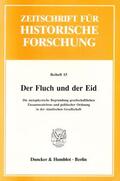 Holenstein / Blickle |  Der Fluch und der Eid | Buch |  Sack Fachmedien
