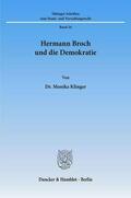 Klinger |  Hermann Broch und die Demokratie. | Buch |  Sack Fachmedien