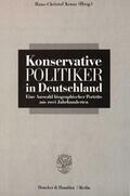 Kraus |  Konservative Politiker in Deutschland. | Buch |  Sack Fachmedien