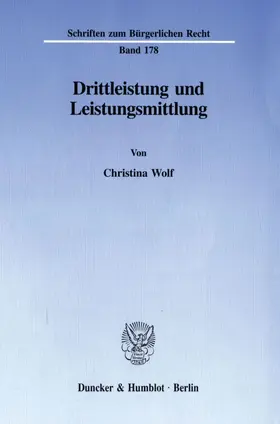 Wolf |  Drittleistung und Leistungsmittlung. | Buch |  Sack Fachmedien