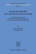 Looschelders / Roth |  Juristische Methodik im Prozeß der Rechtsanwendung. | Buch |  Sack Fachmedien
