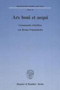 Primetshofer / Kremsmair / Pree |  Ars boni et aequi. | Buch |  Sack Fachmedien