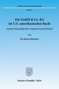 Klawitter |  Die GmbH & Co. KG im U.S.-amerikanischen Recht. | Buch |  Sack Fachmedien