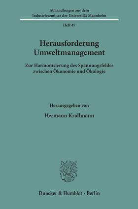 Krallmann | Herausforderung Umweltmanagement. | Buch | sack.de