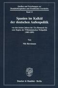Havemann |  Spanien im Kalkül der deutschen Außenpolitik | Buch |  Sack Fachmedien