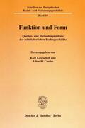 Kroeschell / Cordes |  Funktion und Form. | Buch |  Sack Fachmedien