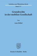 Röthel |  Grundrechte in der mobilen Gesellschaft. | Buch |  Sack Fachmedien