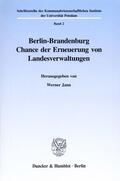 Jann |  Berlin-Brandenburg. | Buch |  Sack Fachmedien