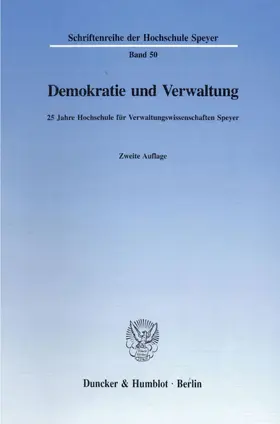 / |  Demokratie und Verwaltung. | Buch |  Sack Fachmedien