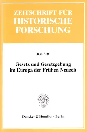 Dölemeyer / Klippel |  Gesetz und Gesetzgebung im Europa der Frühen Neuzeit. | Buch |  Sack Fachmedien