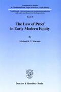 Macnair |  The Law of Proof in Early Modern Equity. | Buch |  Sack Fachmedien