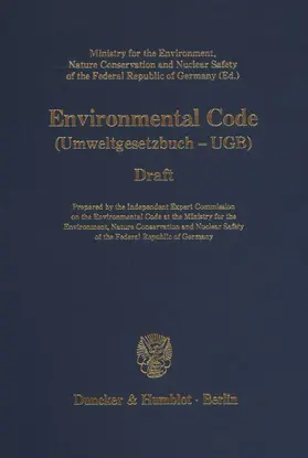  Environmental Code. | Buch |  Sack Fachmedien