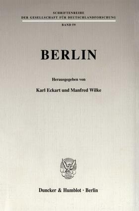 Eckart / Wilke |  Berlin. | Buch |  Sack Fachmedien