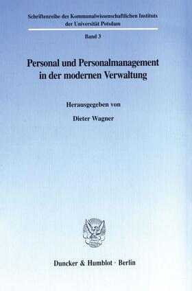 Wagner | Personal und Personalmanagement in der modernen Verwaltung. | Buch | sack.de