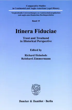 Helmholz / Zimmermann |  Itinera Fiduciae. | Buch |  Sack Fachmedien