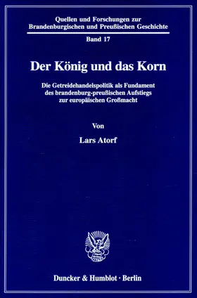 Atorf |  Der König und das Korn. | Buch |  Sack Fachmedien