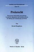 Hauptkorn |  Preisrecht. | Buch |  Sack Fachmedien