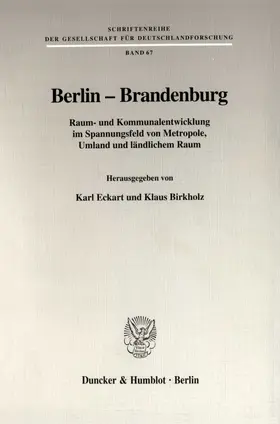 Eckart / Birkholz |  Berlin - Brandenburg. | Buch |  Sack Fachmedien