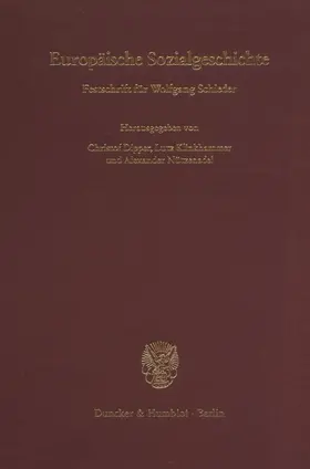 Dipper / Klinkhammer / Nützenadel |  Europäische Sozialgeschichte. | Buch |  Sack Fachmedien